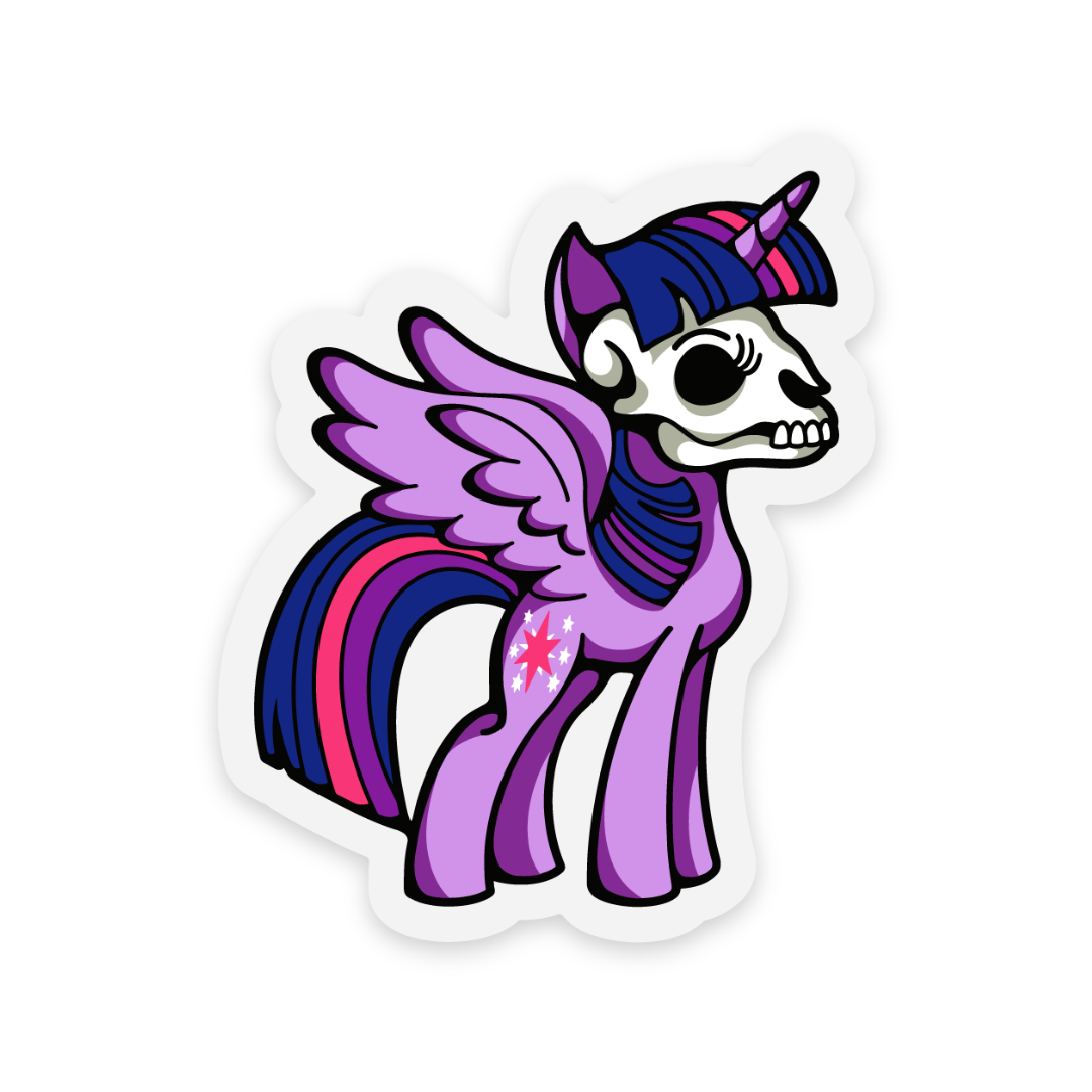 Skull Pony Sticker Pack
