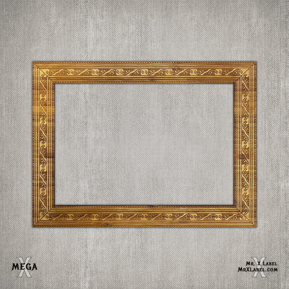 Great Wave off Kanagawa MEGA Wood Frame Patch