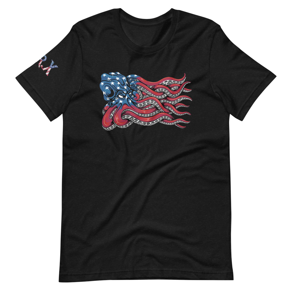 American Flag Kraken T-Shirt
