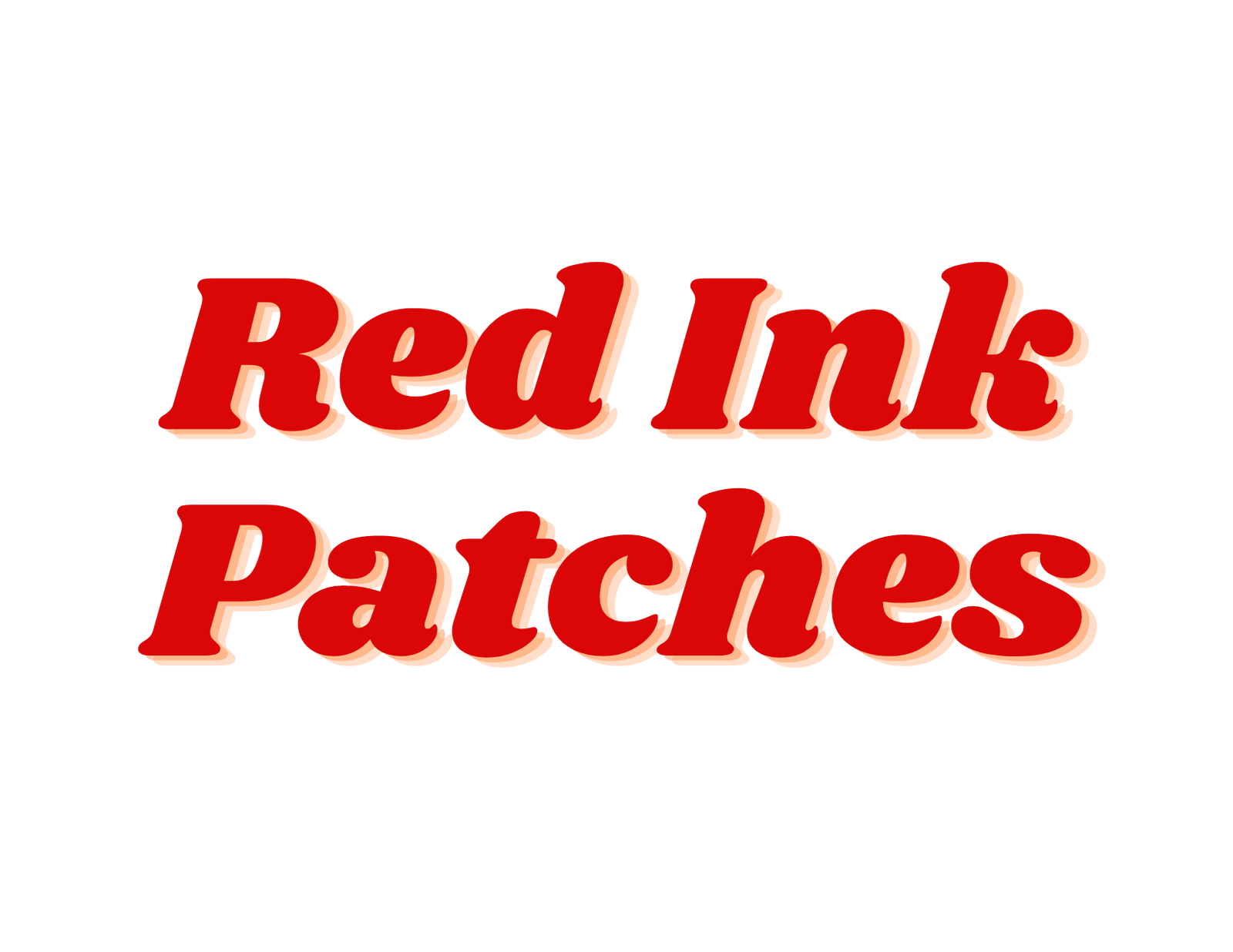 Red Ink Patches