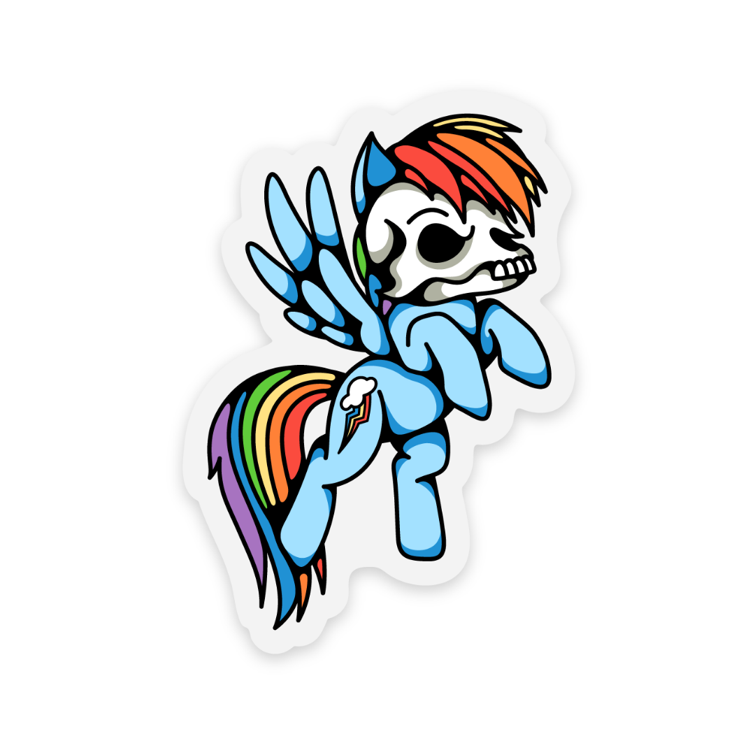 Skull Pony Sticker Pack