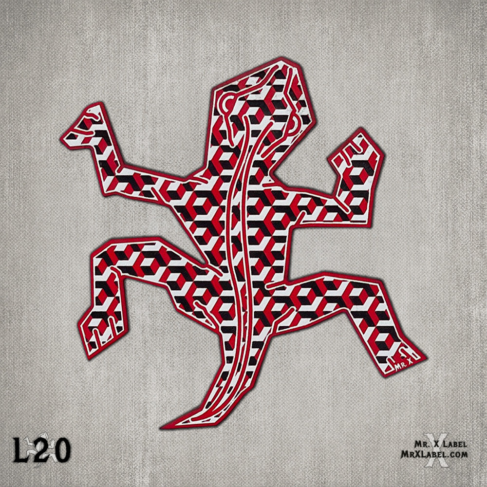 Lizard Patches - LP7 - 3D Blocks