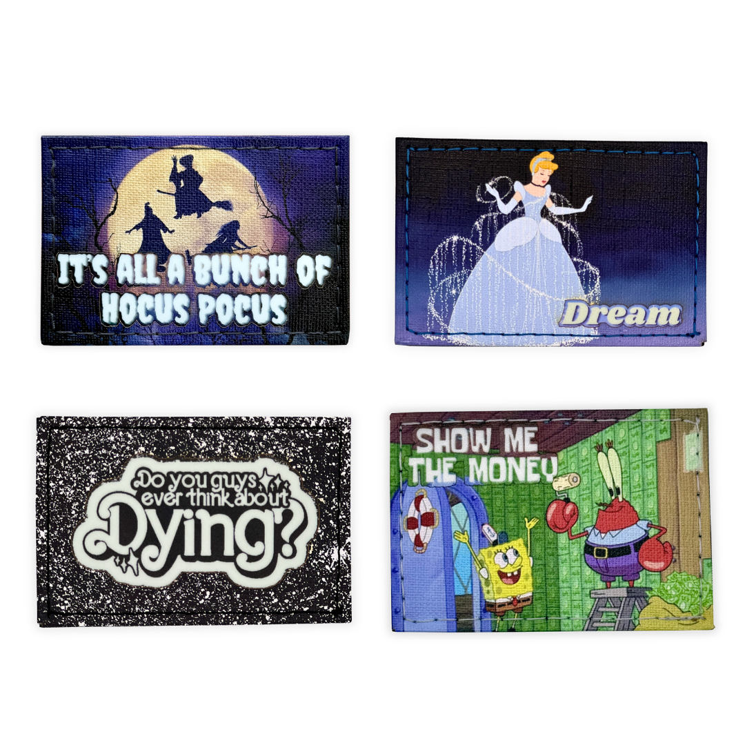 Laser Cut Patches