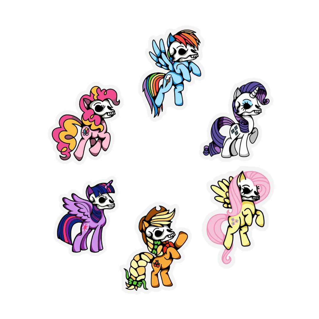 Skull Pony Sticker Pack