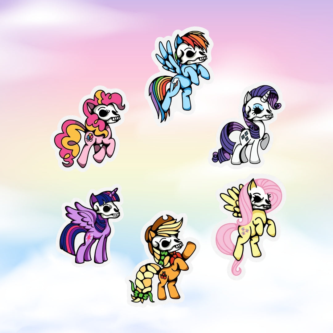 Skull Pony Sticker Pack