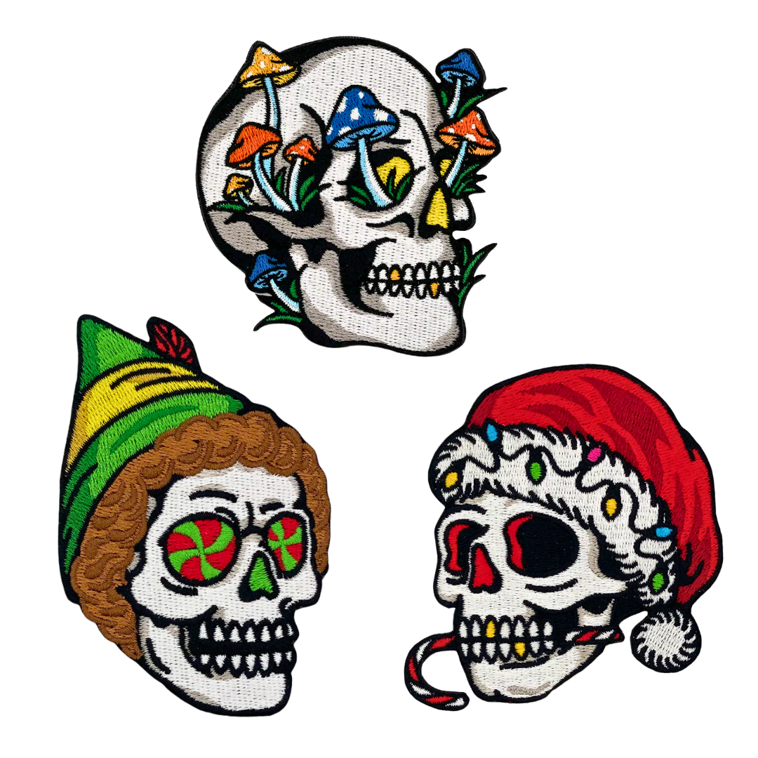 Skull & Legend Patches