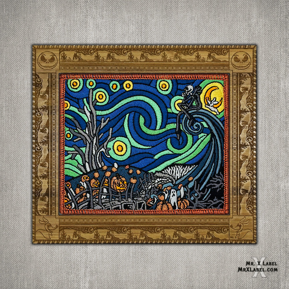 Starry Nightmare Before Xmas - Metallic