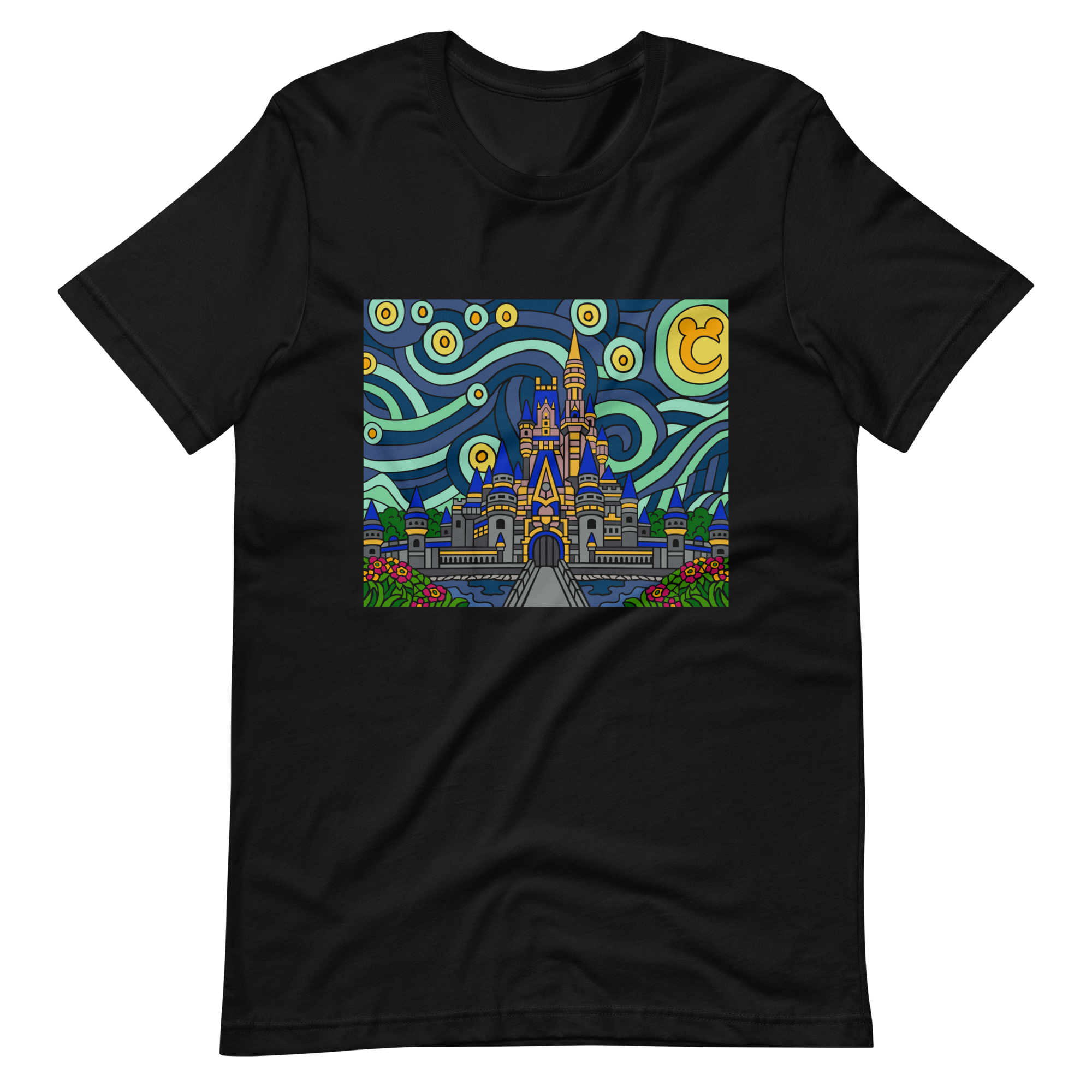 Starry Night Magic Kingdom T-shirt