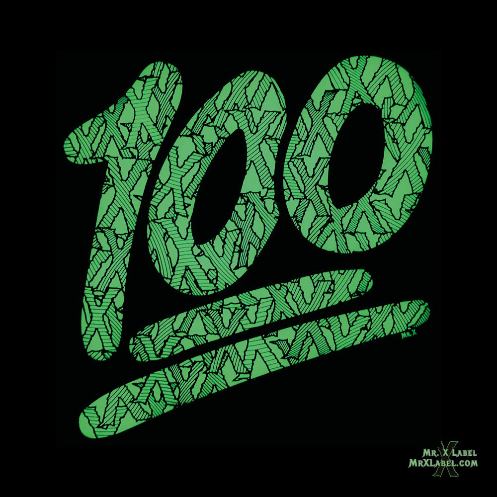 100 Panel Glow Acrylic Patch - Glowing