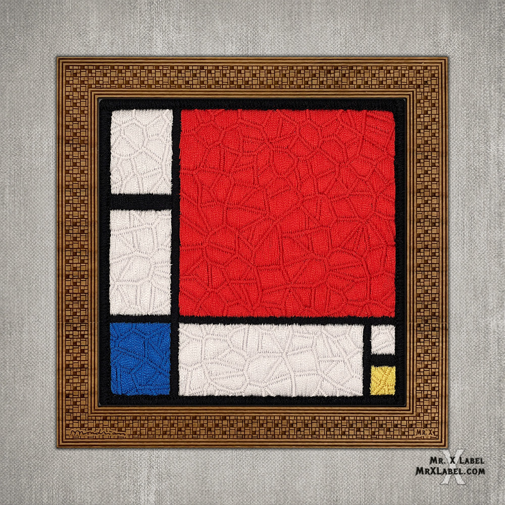 Composition with Red, Blue, and Yellow
