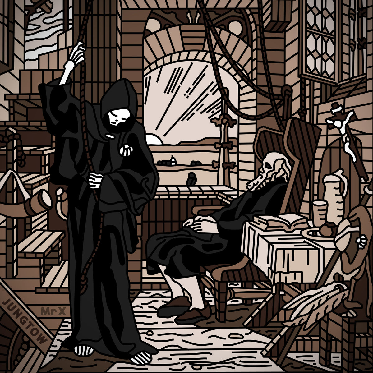 Death as a Friend - Art