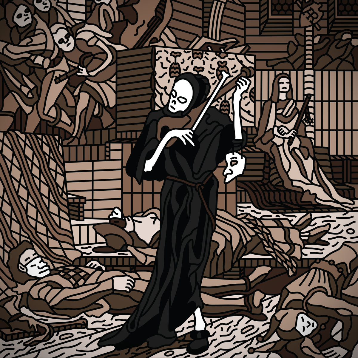 Death as an Enemy - Art