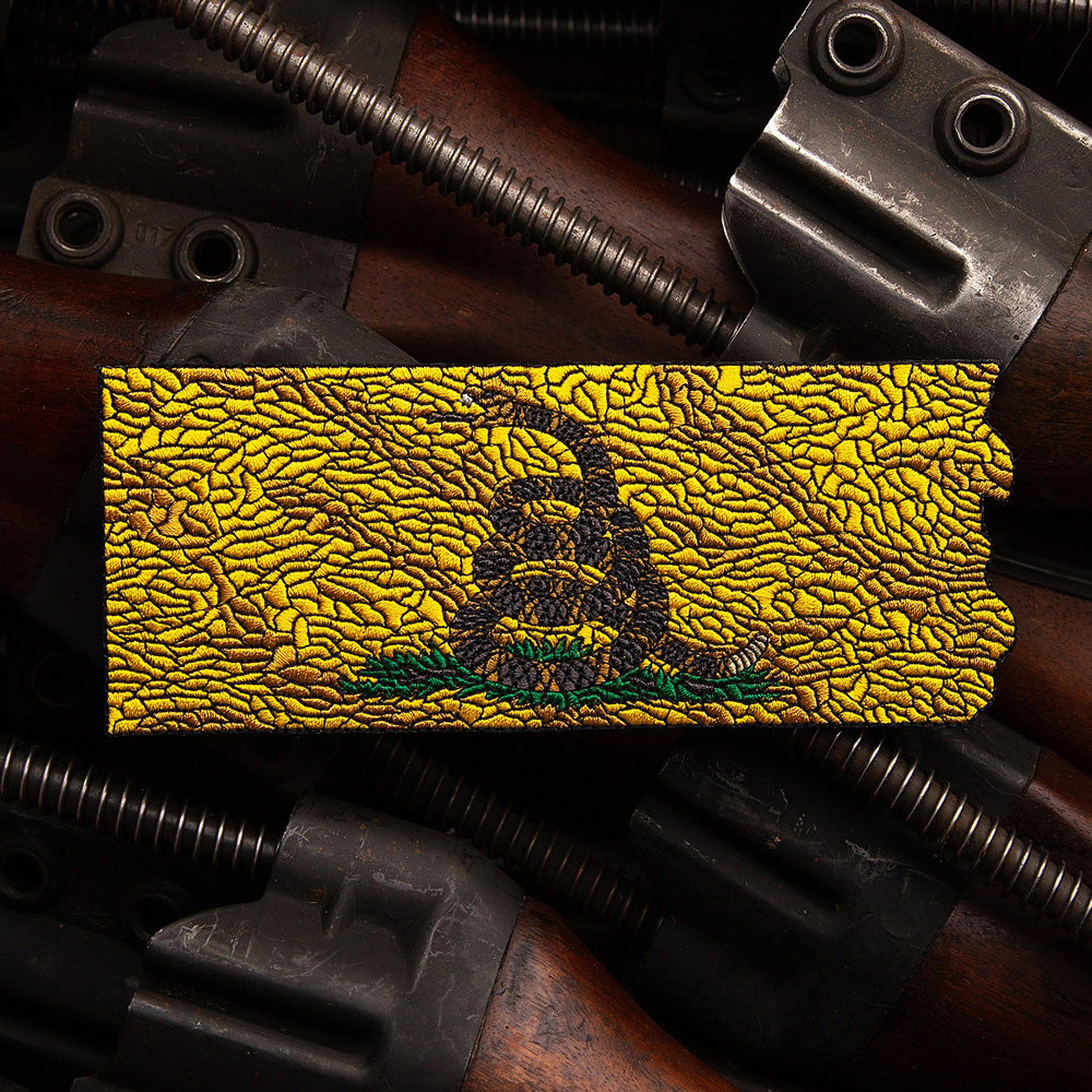 Dont Tread On Me Flag Embroidered Patch
