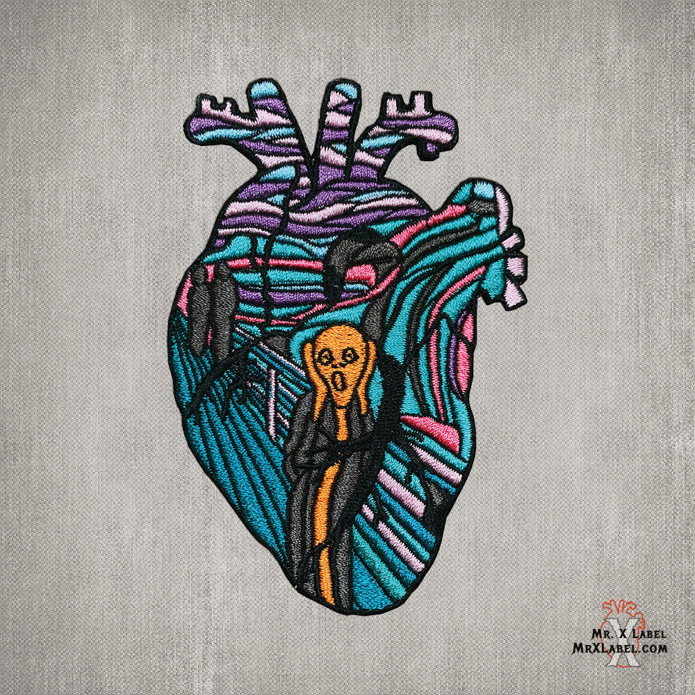 The Scream v.Aqua Heart Patch - Mr. X Label
