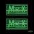Mr. X Curator Ranger Eyes v2 Acrylic Patches - Glowing