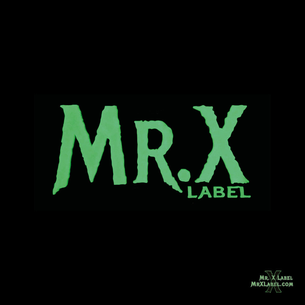 Mr. X Label v5 (Flow) PVC Patch - Glowing
