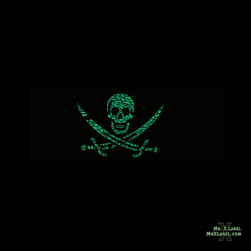 Pirate Flag v.Mega Embroidered Patch