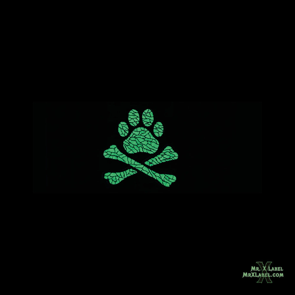 Pirate Flag v.PAW (Glow) Patch - Glowing