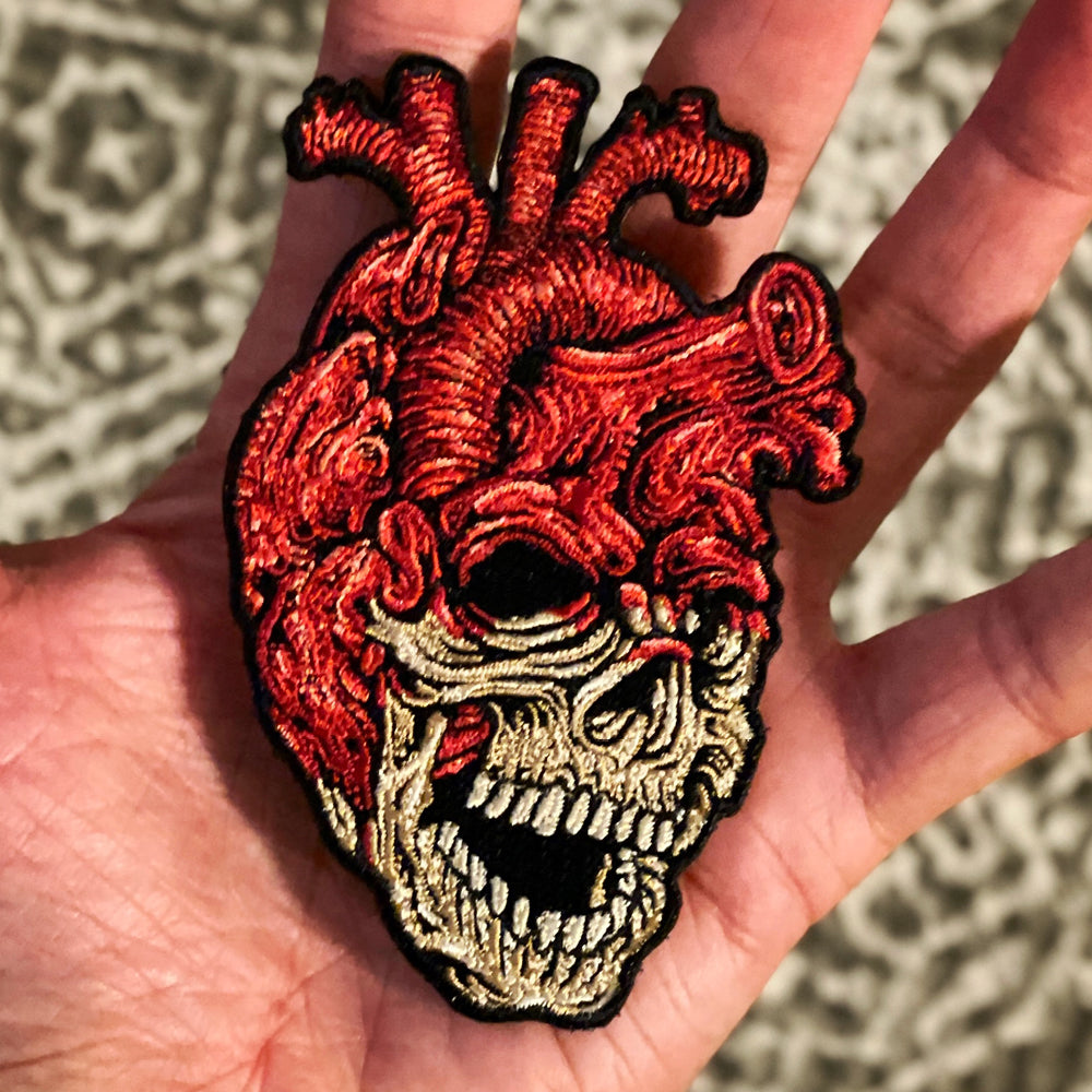 Skull Heart Patch