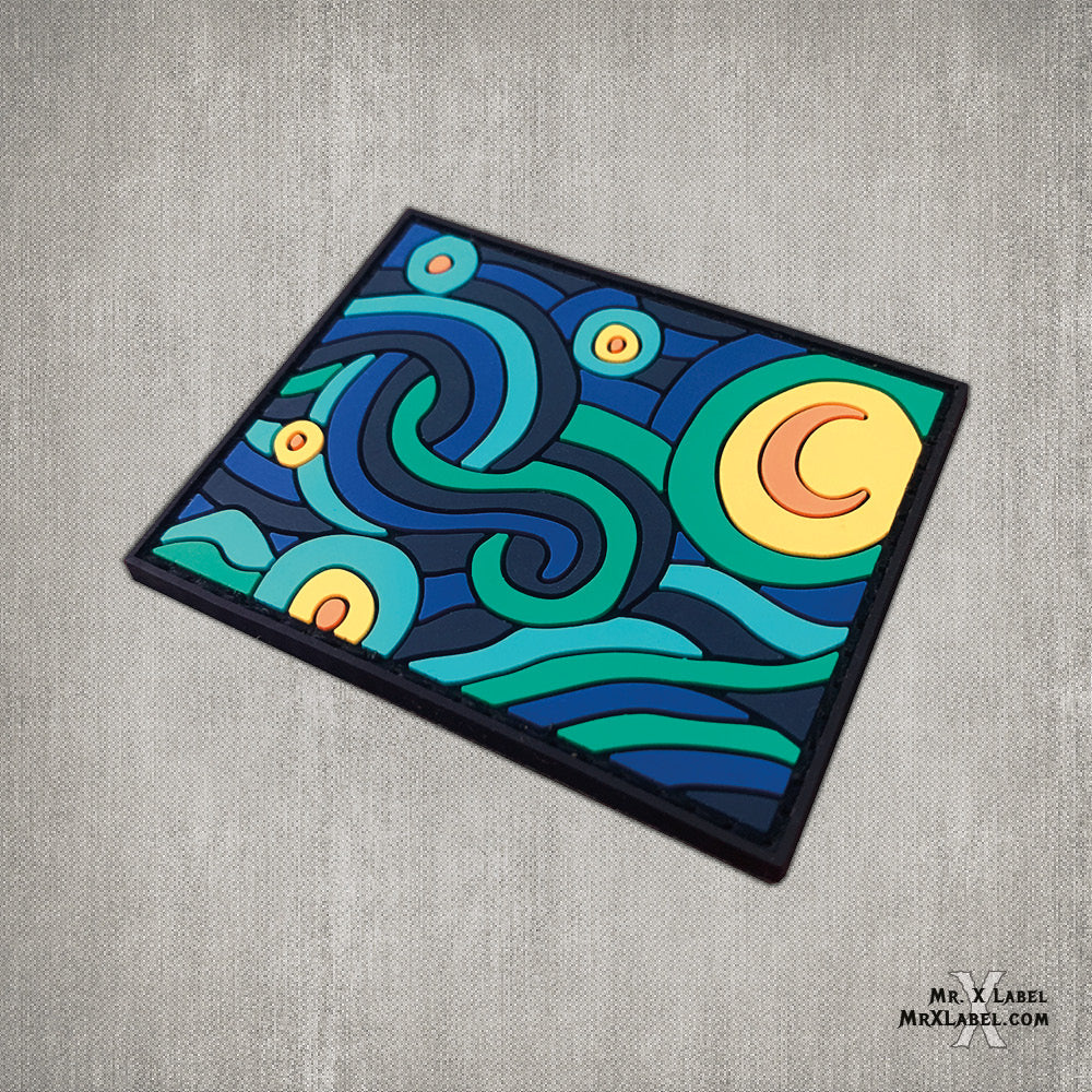 Starry Night Slice v1 PVC Patch