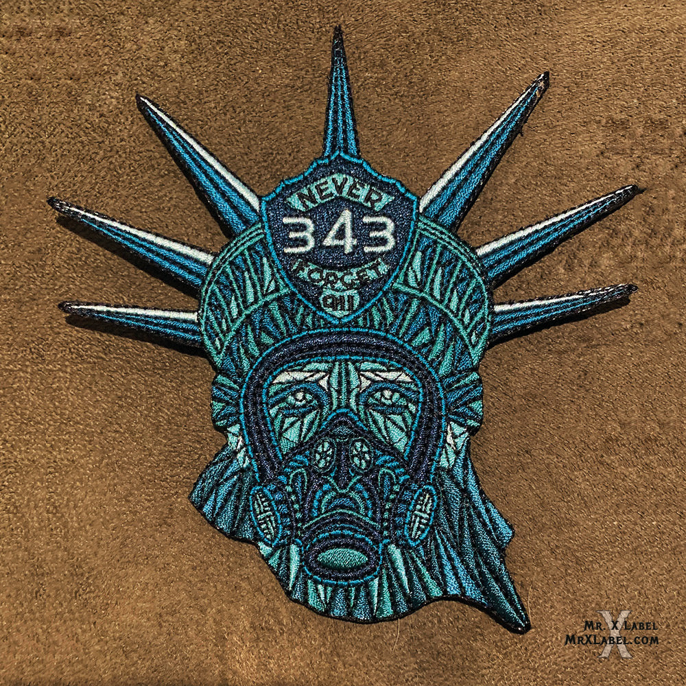 Statue of Liberty - 343 Fire Embroidered Patch