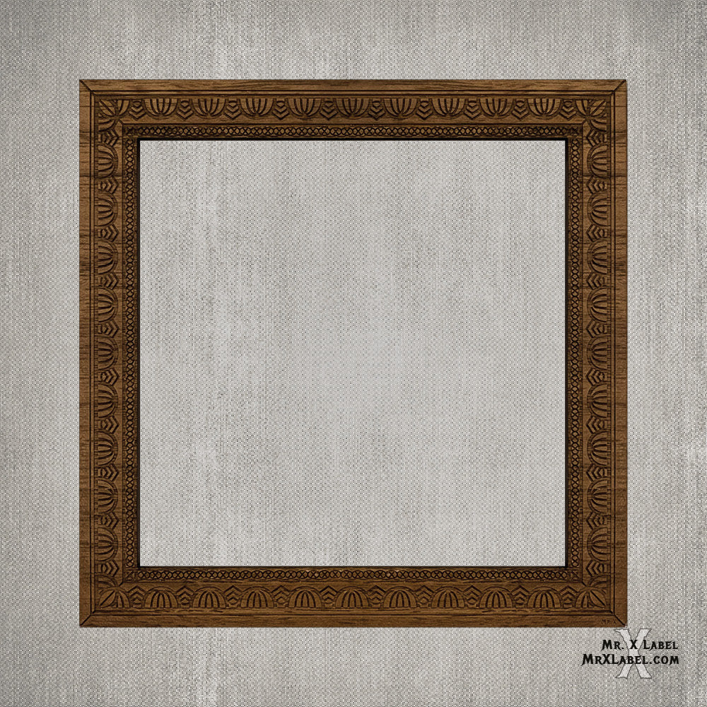 The Kiss Wood Frame Patch