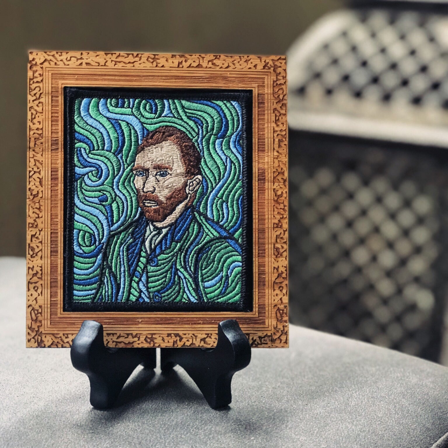 Vincent van Gogh - Self Portrait Embroidered Patch