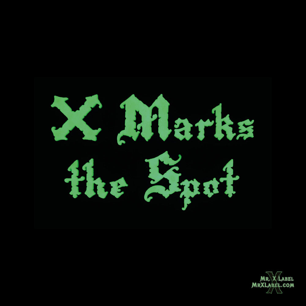 X Marks the Spot PVC Patch