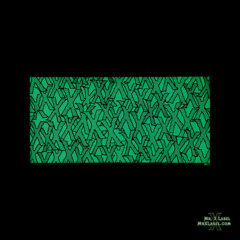 X Panel Glow Acrylic Patch - Glowing