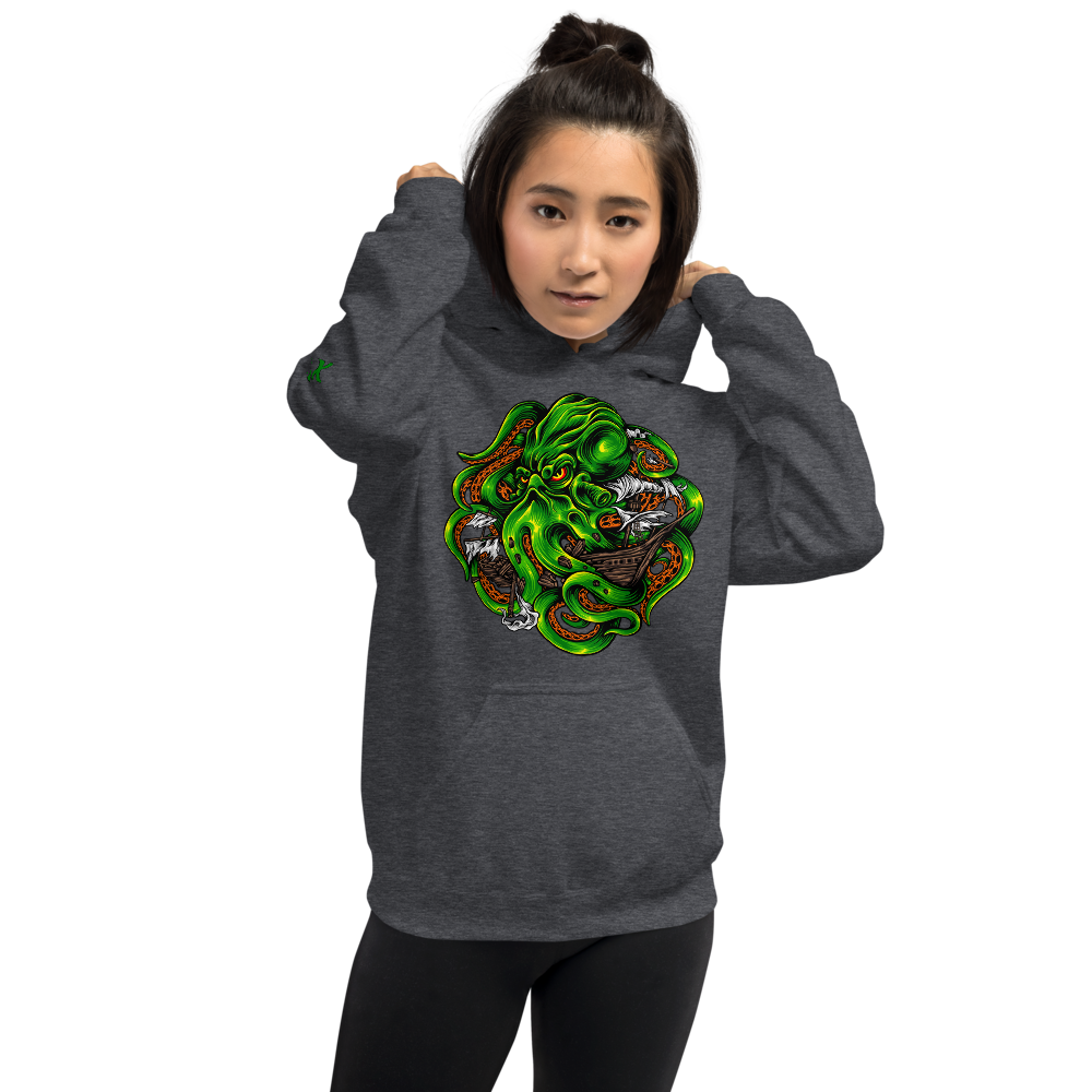 Green Kraken Hoodie