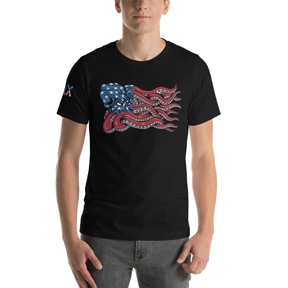 American Flag Kraken T-Shirt