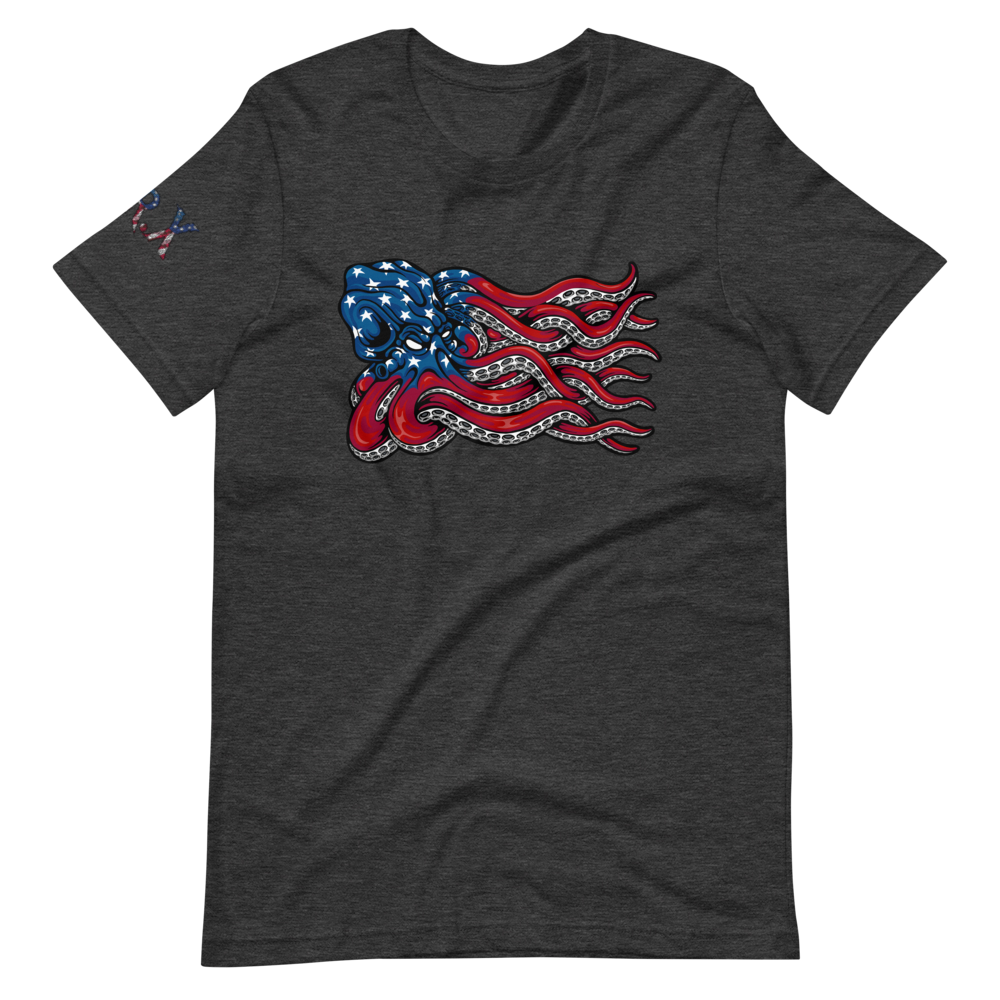 American Flag Kraken T-Shirt